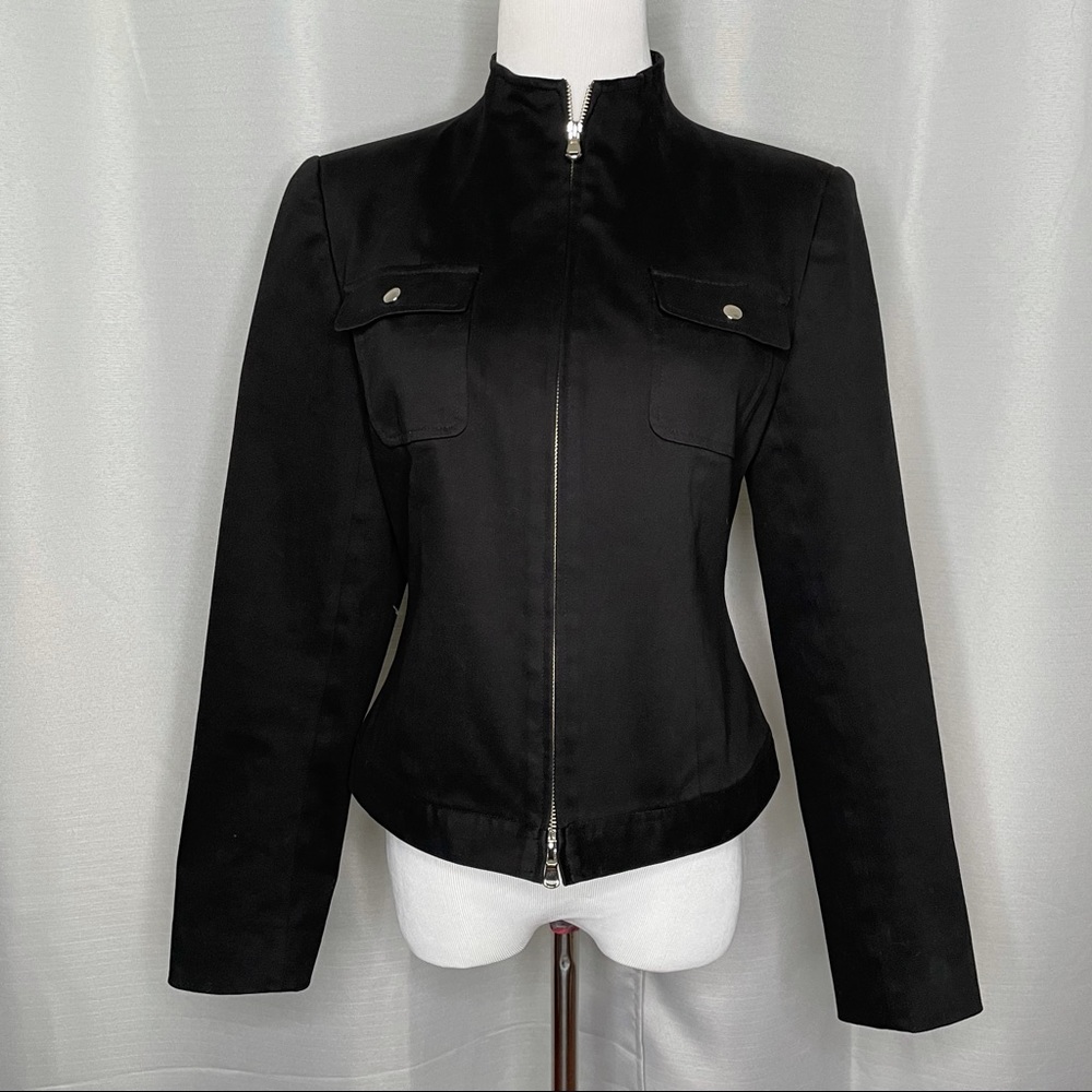 Zip front jacket